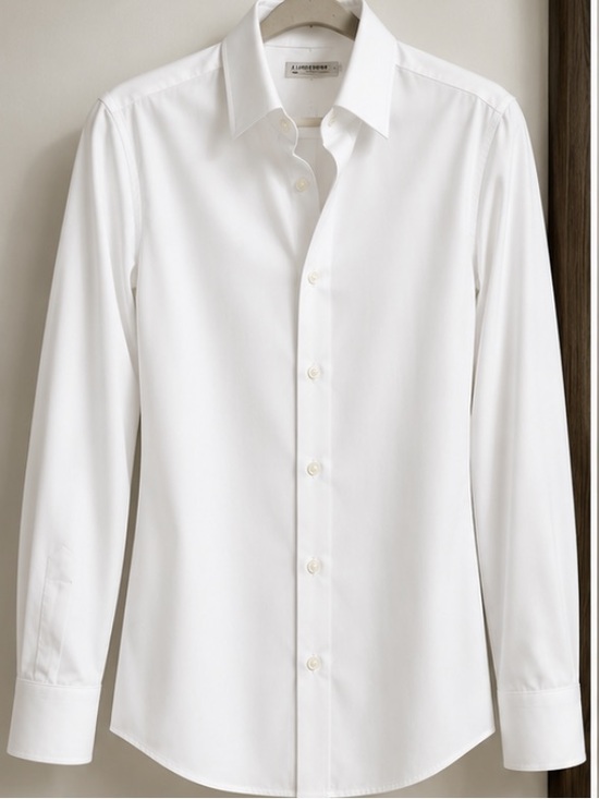 J Lindeberg Other - L'Agence White Long-Sleeve Dress Shirt